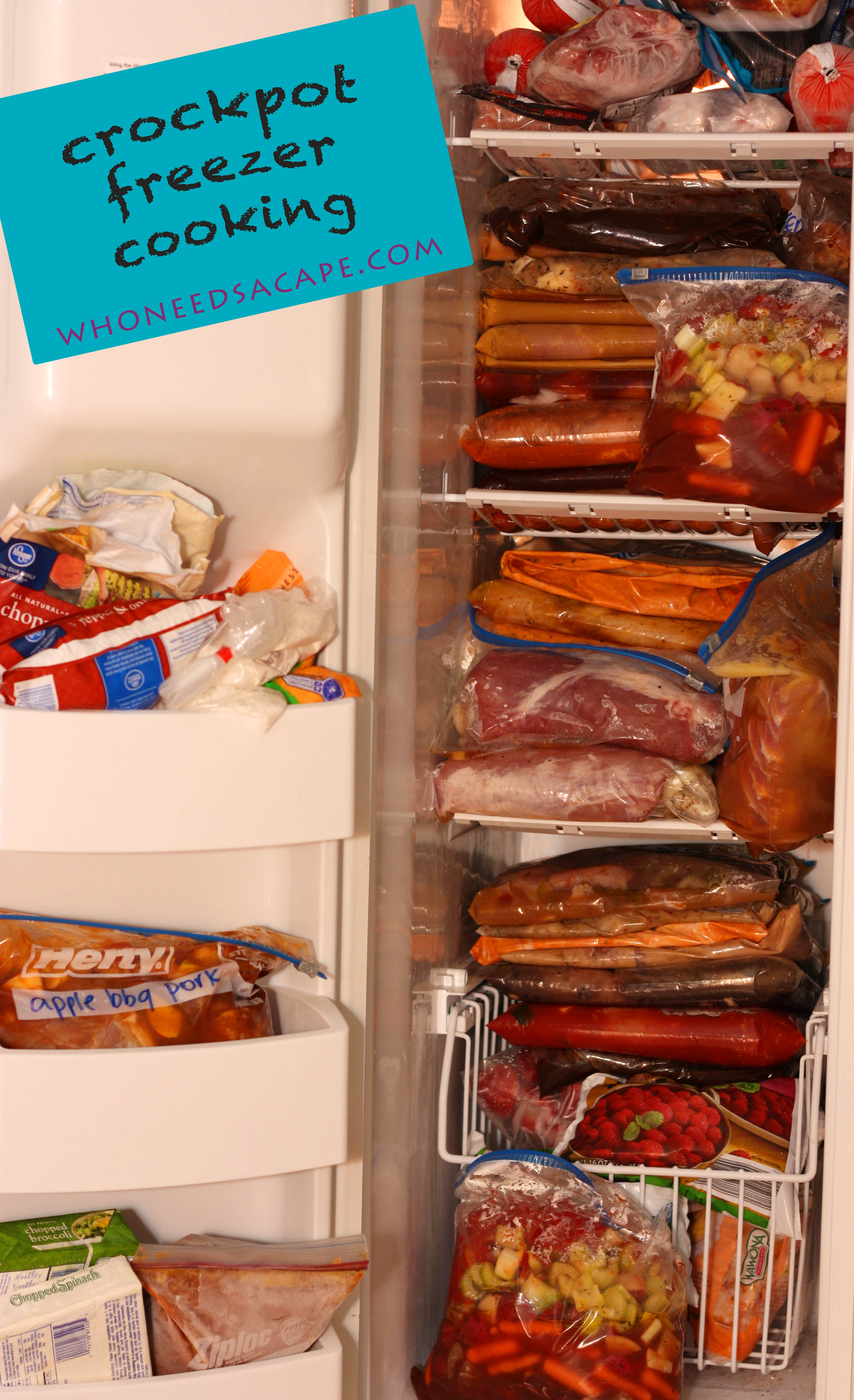 Being Frugal Sally: Everything Freezer Cooking
