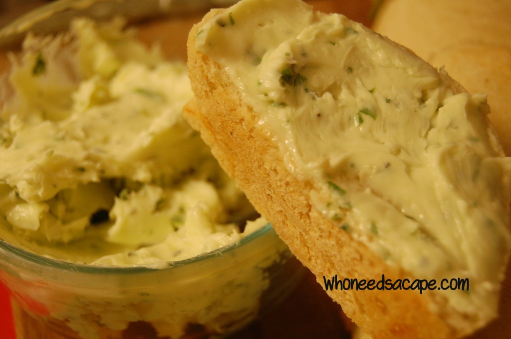 Herb butter ~ Who Needs a Cape?