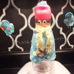 Snowman Craft Using Coffee Creamer Bottle