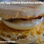 Make Ahead Breakfast Sandwiches