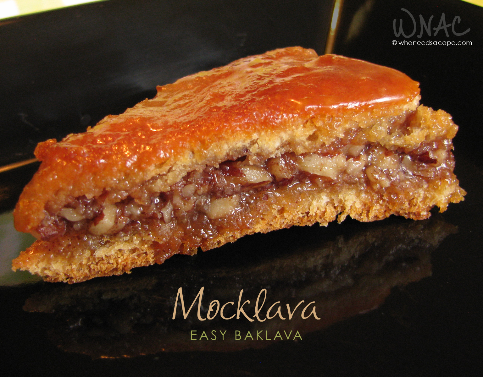 Mocklava (Easy Baklava) - Who Needs A Cape?