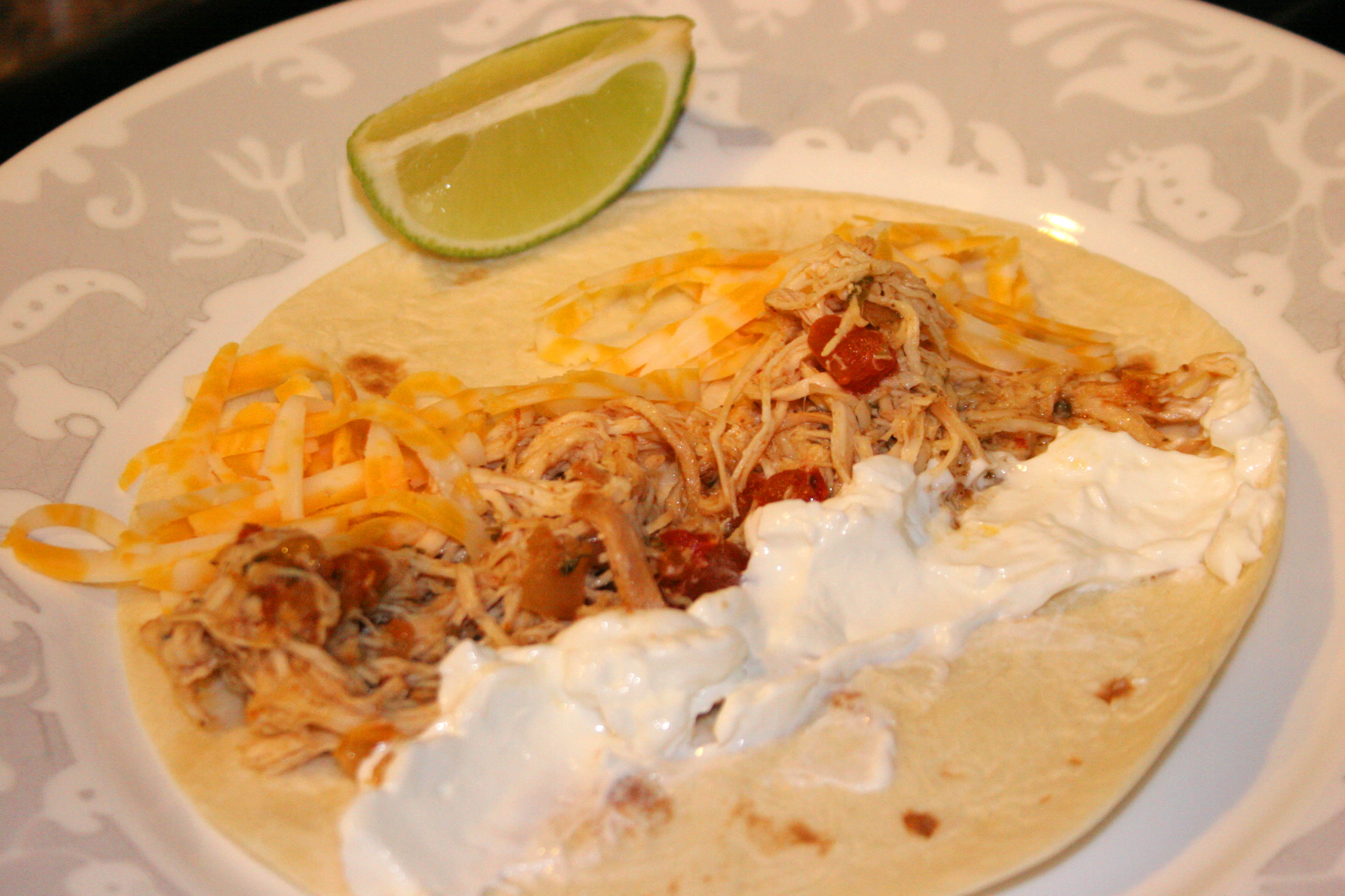 Crockpot Chicken Tacos