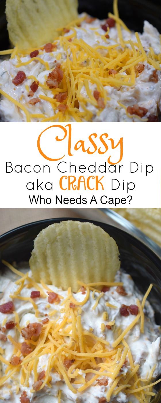 Classy Bacon Cheddar Dip A.k.a. &amp;quot;crack Dip&amp;quot;