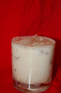 Vanilla (white) Russian Cocktail Or Martini