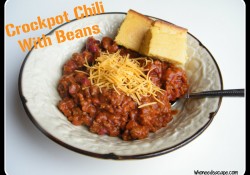 Crockpot Chili With Beans | Who Needs A Cape?