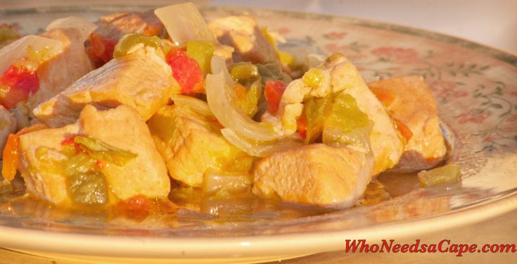 Crockpot Green Chile Pork Stew