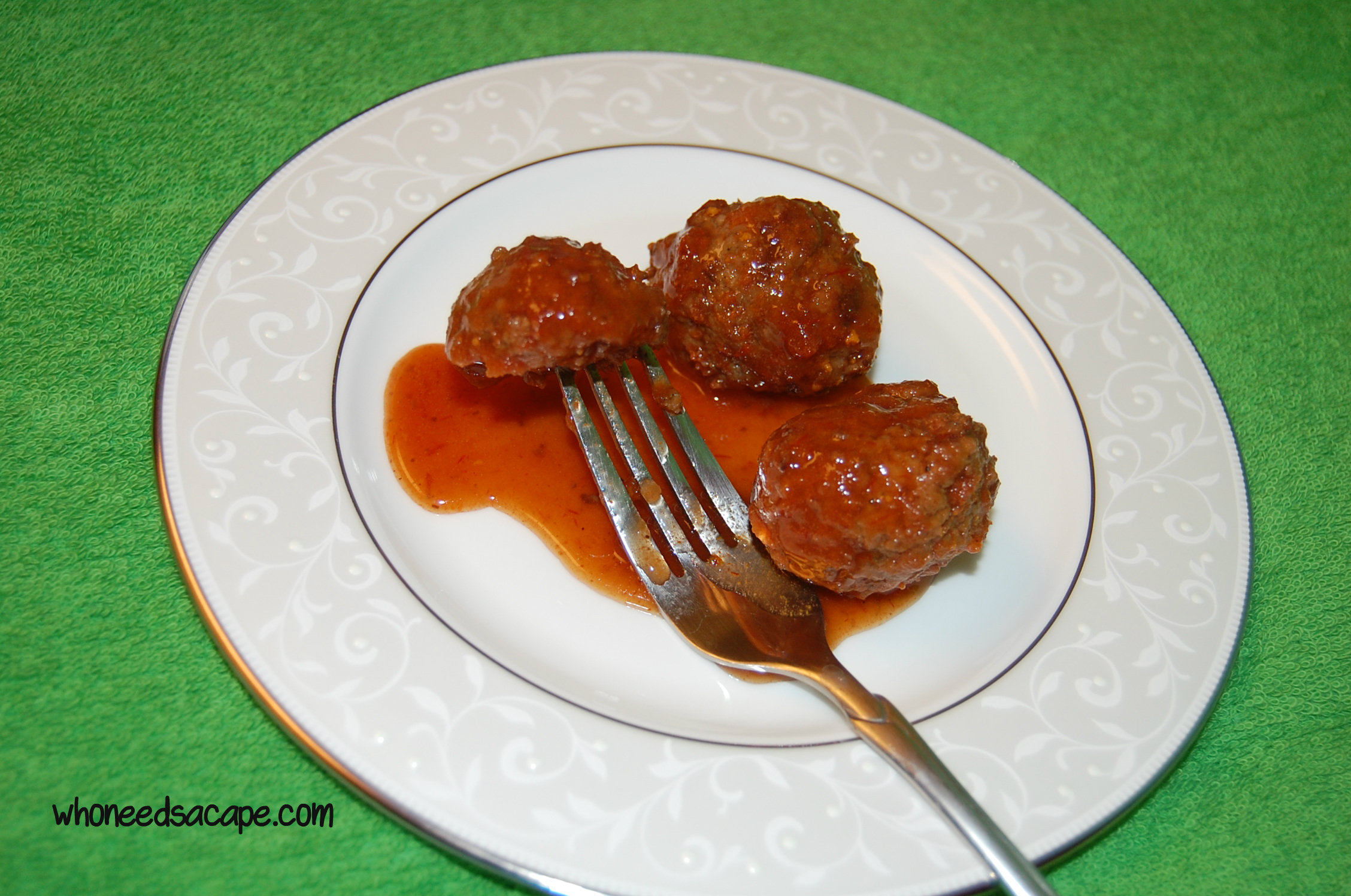 The Easiest Sweet & Sour Meatballs Ever | Who Needs A Cape?