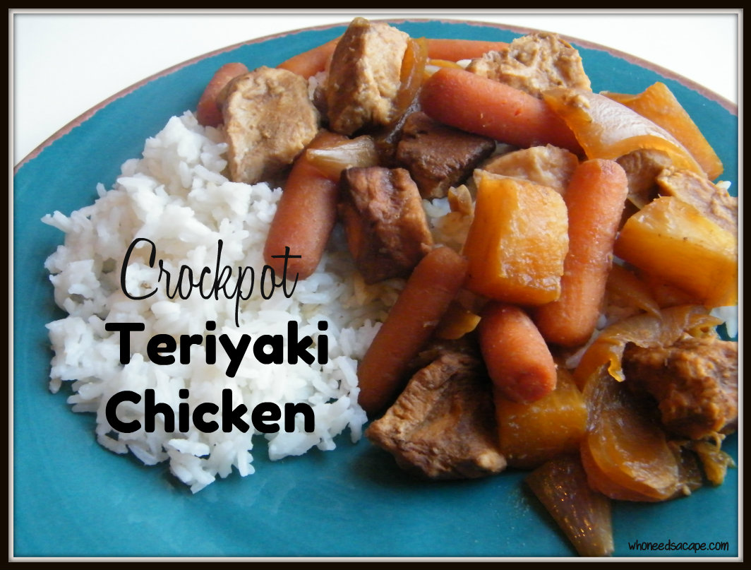 Crockpot Teriyaki Chicken