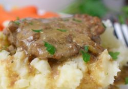 Don't you love a hearty meal that's easy to make? Crockpot Cubed Steaks is just that! Cooked in a slow cooker means it is oh so tender & good!