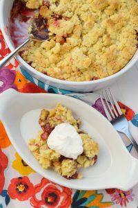 Cake Mix Cherry Cobbler
