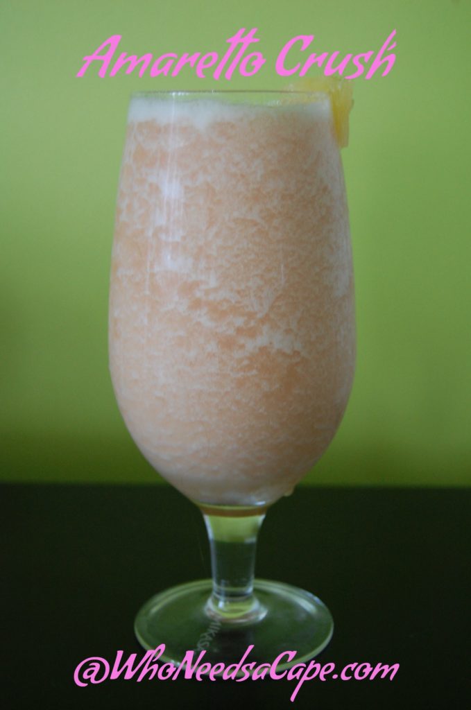 Amaretto Crush Cocktail
