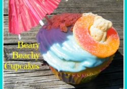 Beary Beachy Cupcakes | Who Needs A Cape?