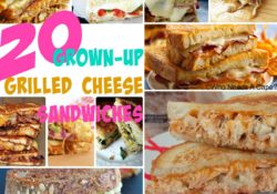 These 20 Grown-Up Grilled Cheese Sandwiches are for the adult palate, with loads of flavor, cheesy goodness and all things fantastic! Easy dinner options!