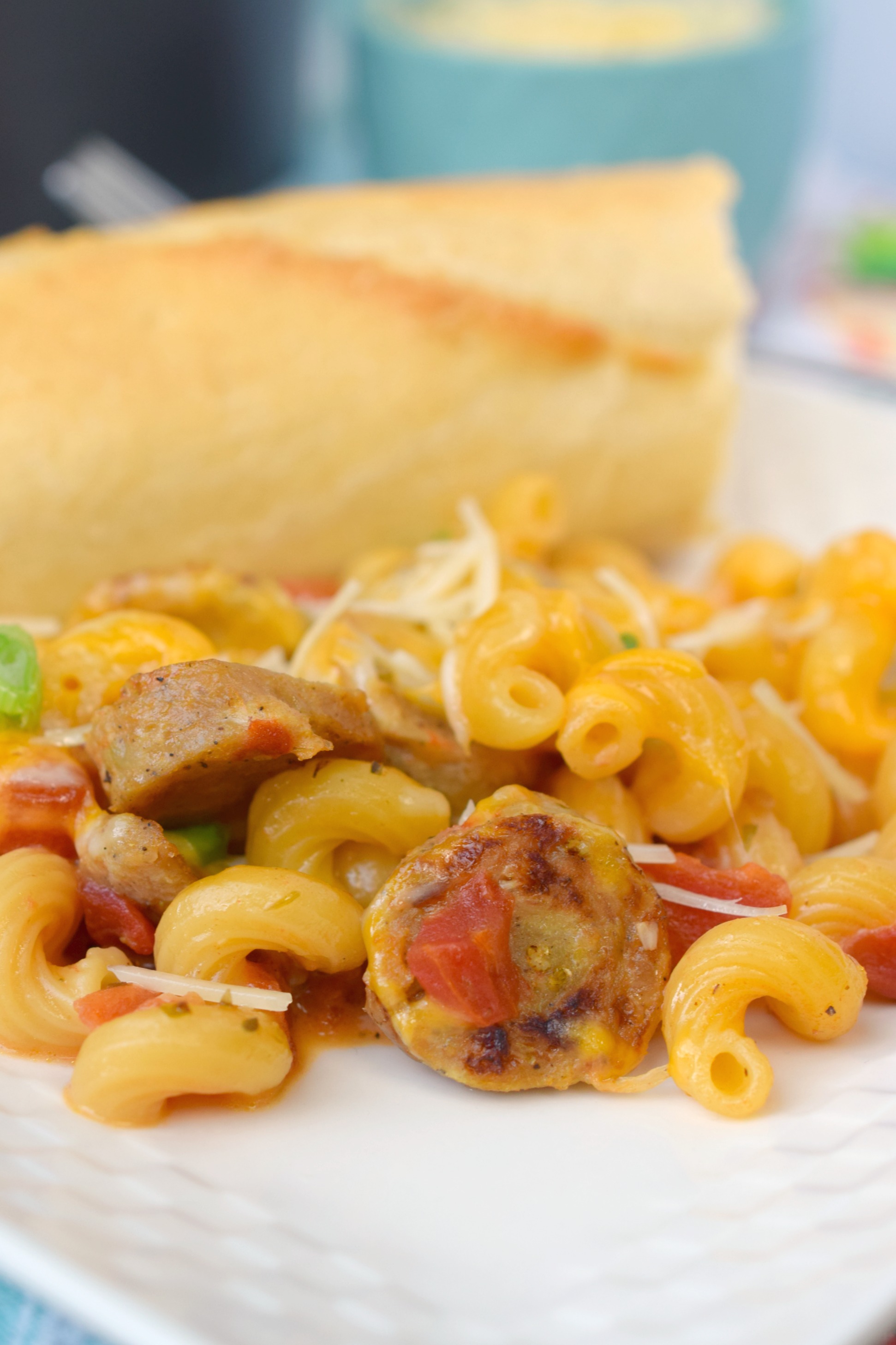 Rigatoni & Italian Sausage Skillet Meal - Who Needs A Cape?