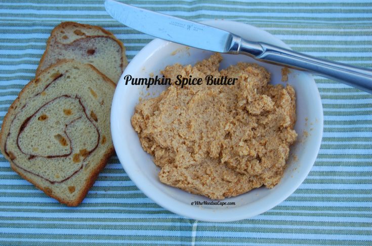 Pumpkin Spiced Butter