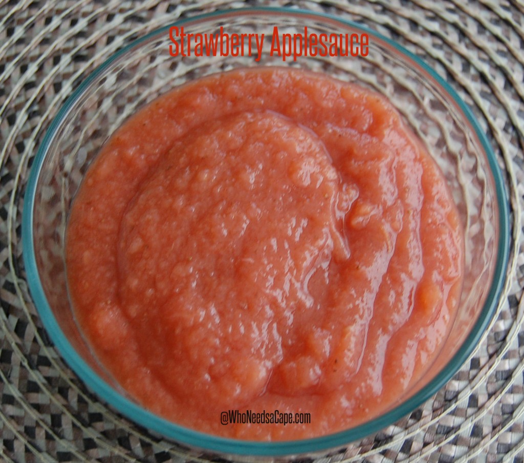 Strawberry Applesauce