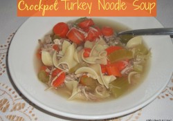 Crockpot Turkey Noodle Soup | Who Needs A Cape?