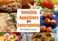 A fabulous collection of Amazing Appetizers for Entertaining. Everything you’ll need to host a delicious party with a great selection of food.