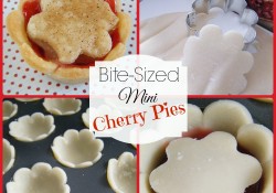 Bite-Sized Mini Cherry Pies