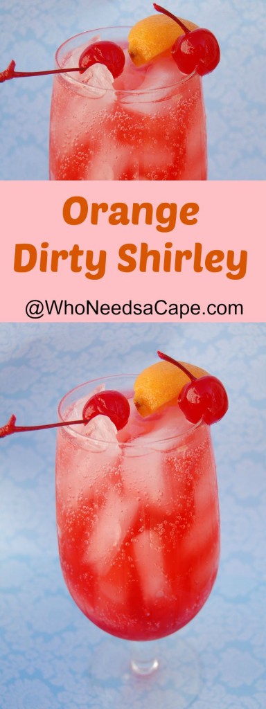 The Orange Dirty Shirley is the perfect cocktail for any occassion. It’s fruity, refreshing and fun!