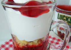 Strawberry White Chocolate Trifle | Who Needs A Cape?