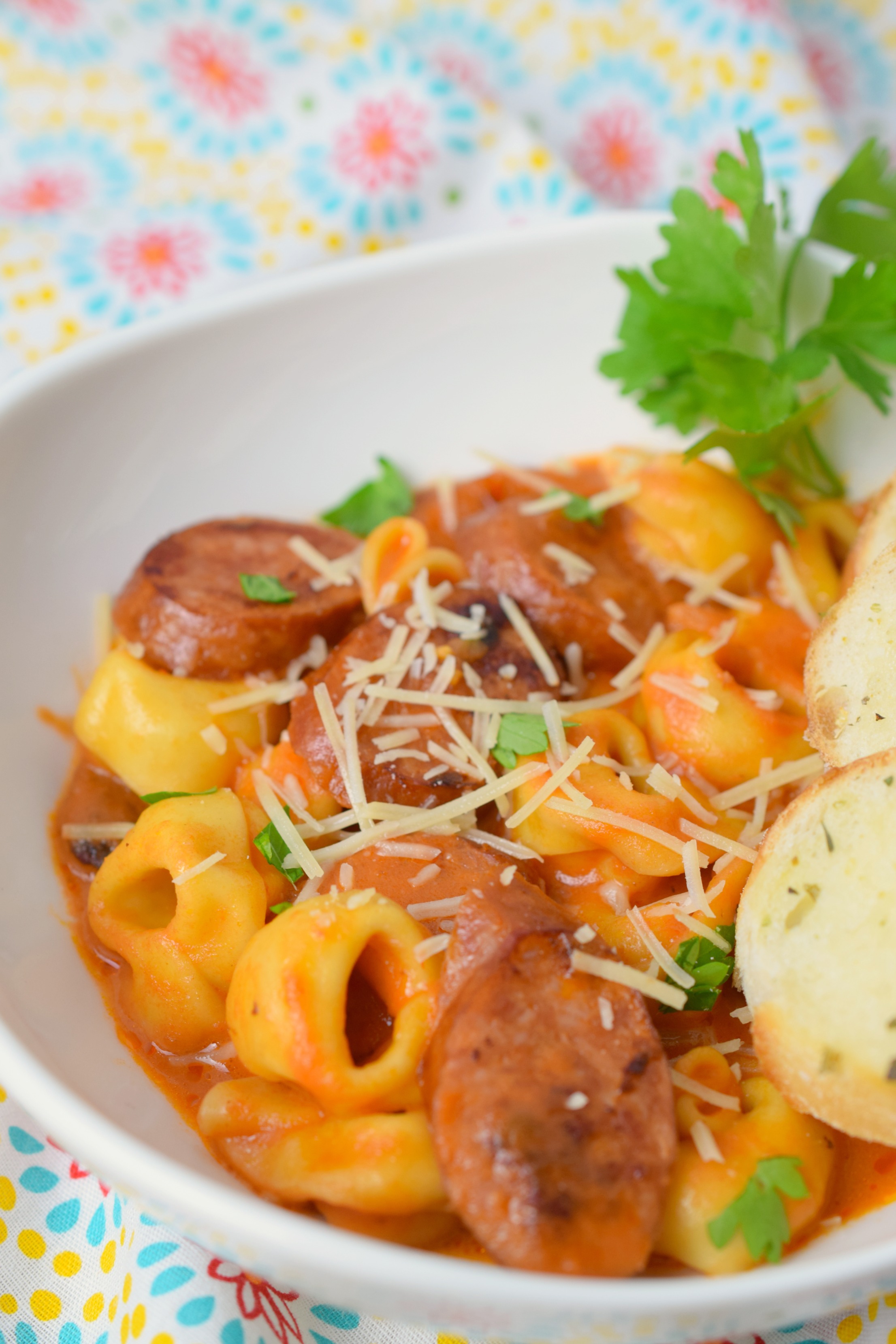 Rigatoni & Italian Sausage Skillet Meal - Who Needs A Cape?