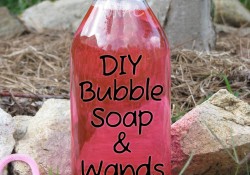DIY Bubble Soap and Wands — make your own summer fun with homemade bubble solution and wands! Simple fun for both kids and adults.