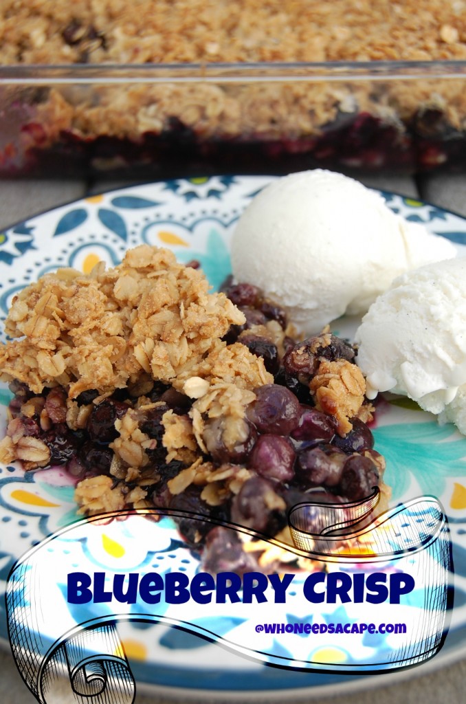 Blueberry Crisp