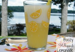 Boozy Whipped Lemonade | Who Needs A Cape?