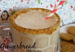 Gingerbread Milkshake | Who Needs A Cape?