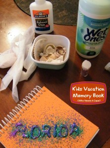 Kids Vacation Memory Books