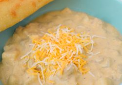 Potato Cheeseburger Soup has tender chunks of potato, ground beef, and cheesy goodness all mixed together. Definitely a family favorite that's sure to please!