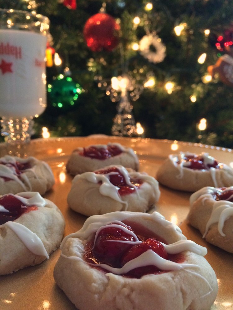 Cherry Pie Thumbprint Cookies | Who Needs A Cape?