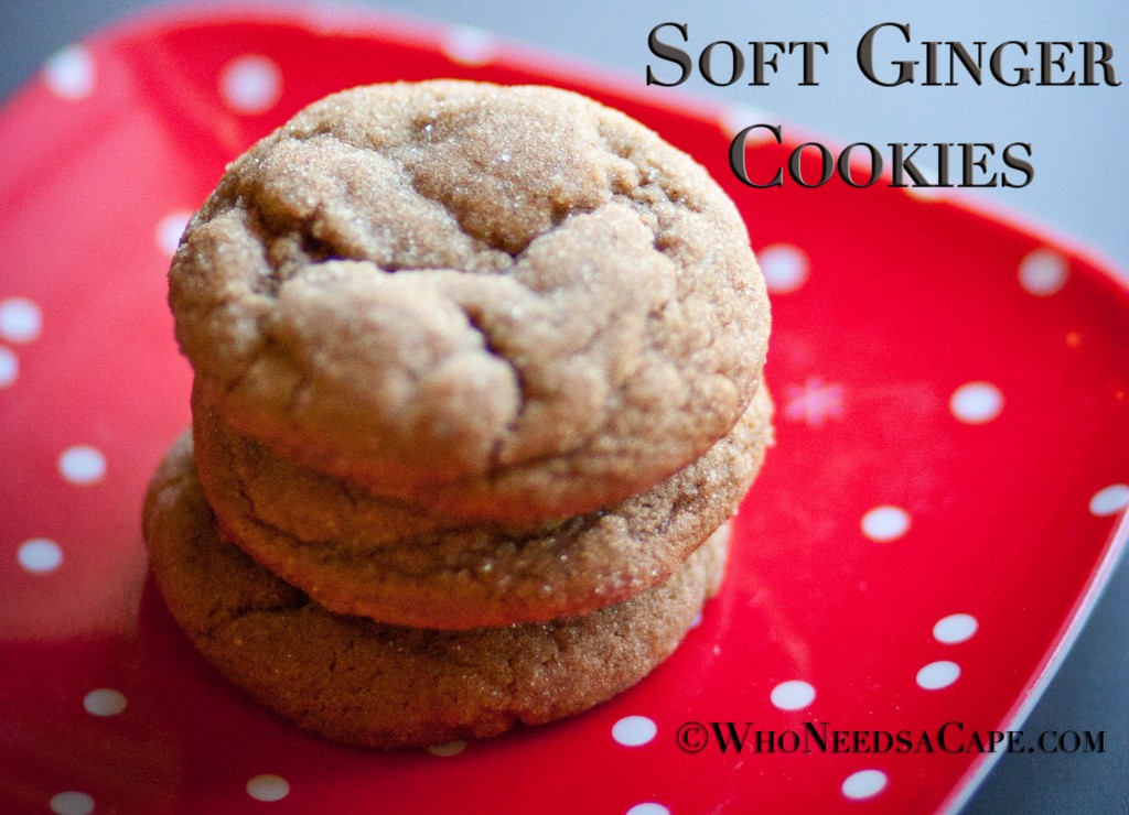 Soft Ginger Cookies
