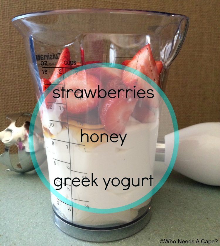 Fruity Greek Yogurt Dip | Who Needs A Cape?