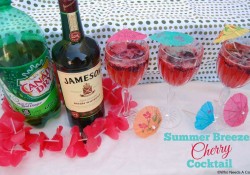 Summer Breezes Cherry Cocktail | Who Needs A Cape?