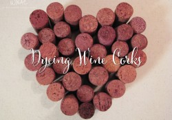 Dyeing Wine Corks