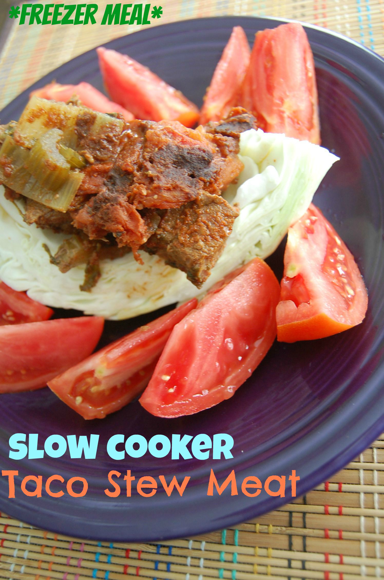 Slow Cooker Taco Stew - Who Needs A Cape?
