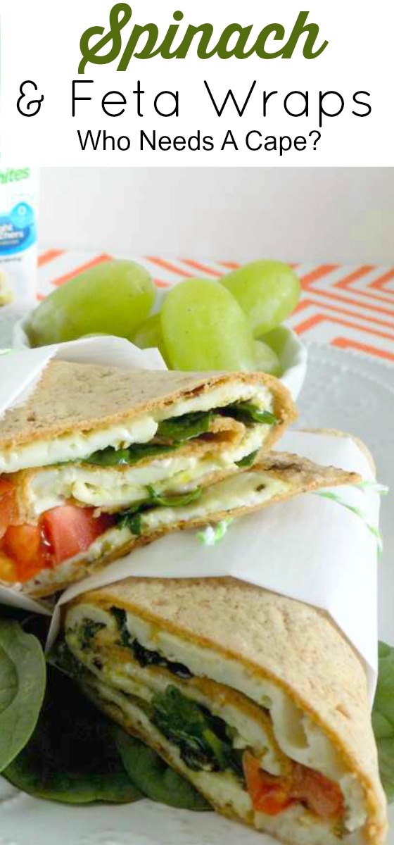 Spinach & Feta Wraps Who Needs A Cape?