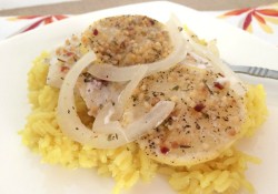 Fast and delicious, this Foil-Baked Lemon Butter Cod is the perfect dish for busy nights. A fancy dinner with very little prep. You'll love the flavors.