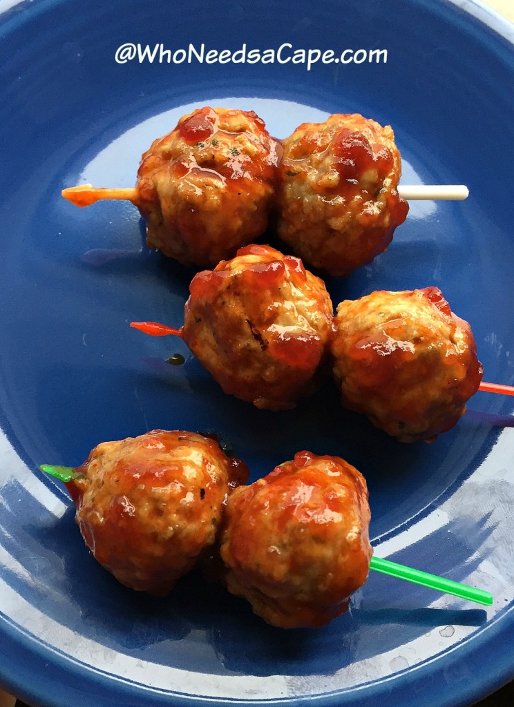 Sweet Sriracha Meatballs