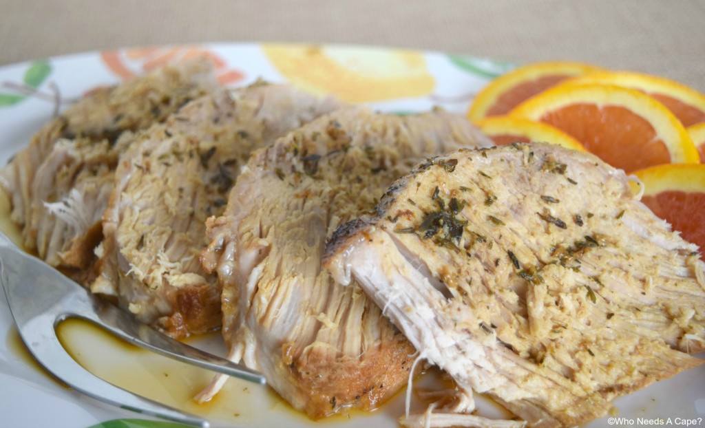 Slow Cooker Honey Citrus Pork Loin