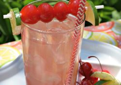 Summer is just made for fruity cocktails! One of my favorites is Adult Cherry Limeade, a little tart, a little sweet, a whole lot of yum!