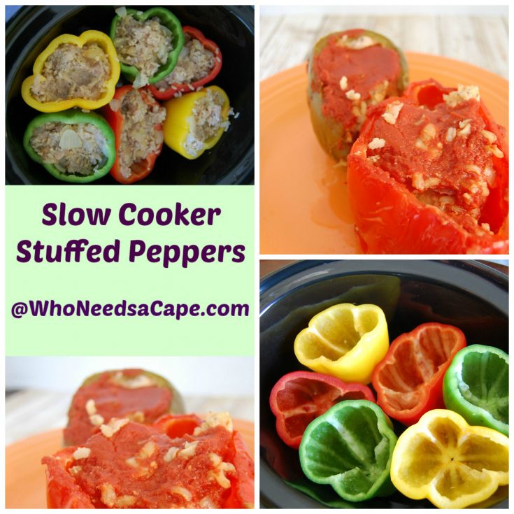 Slow Cooker Stuffed Peppers