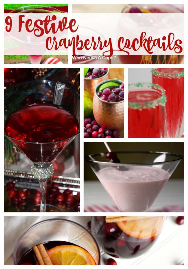 9 Festive Cranberry Cocktails - Who Needs A Cape?