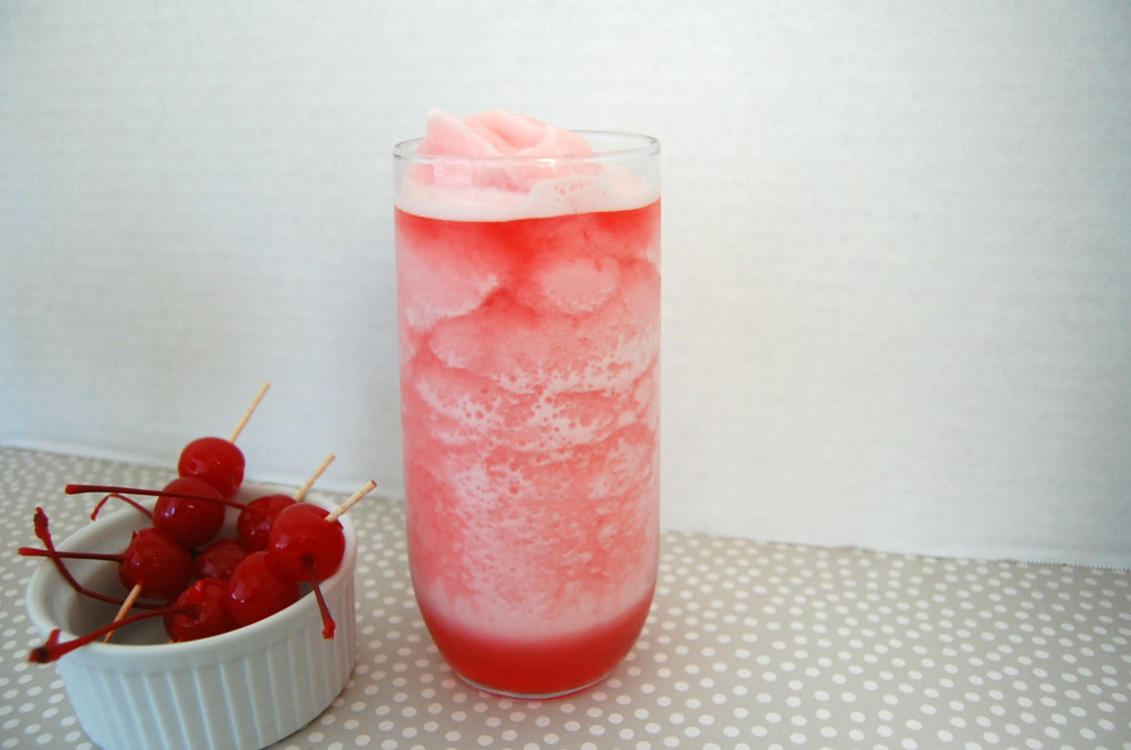 Cherry Bourbon Slush is a tasty frozen cocktail. Not your typical frozen drink - Cherry Bourbon Slush is a perfect party drink for summertime sipping!