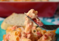 Bring Creamy Chicken Ziti Casserole to the dinner table, you'll get rave reviews. Loaded with diced tomatoes, spinach and cheese, it is delish!