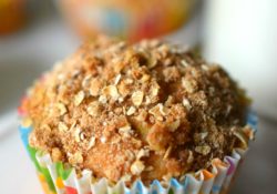 Whether for breakfast or snacking Applesauce Muffins with Streusel Topping are a family favorite. Easy to make, you'll love their flavor!