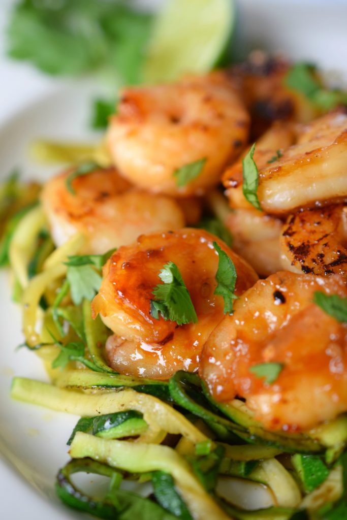 Love shrimp & need a quick meal idea? Sesame Cilantro Lime Shrimp is flavor loaded, easy to make and will get dinner on the table fast!
