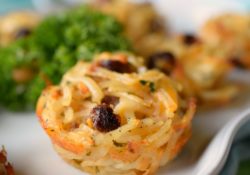 Serve Sausage Hash Brown Potato Cups for a nice variation on traditional breakfast. Perfect for Easter brunch, they are sure to please.